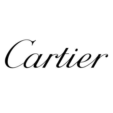 cartier logo black